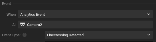 crossing event