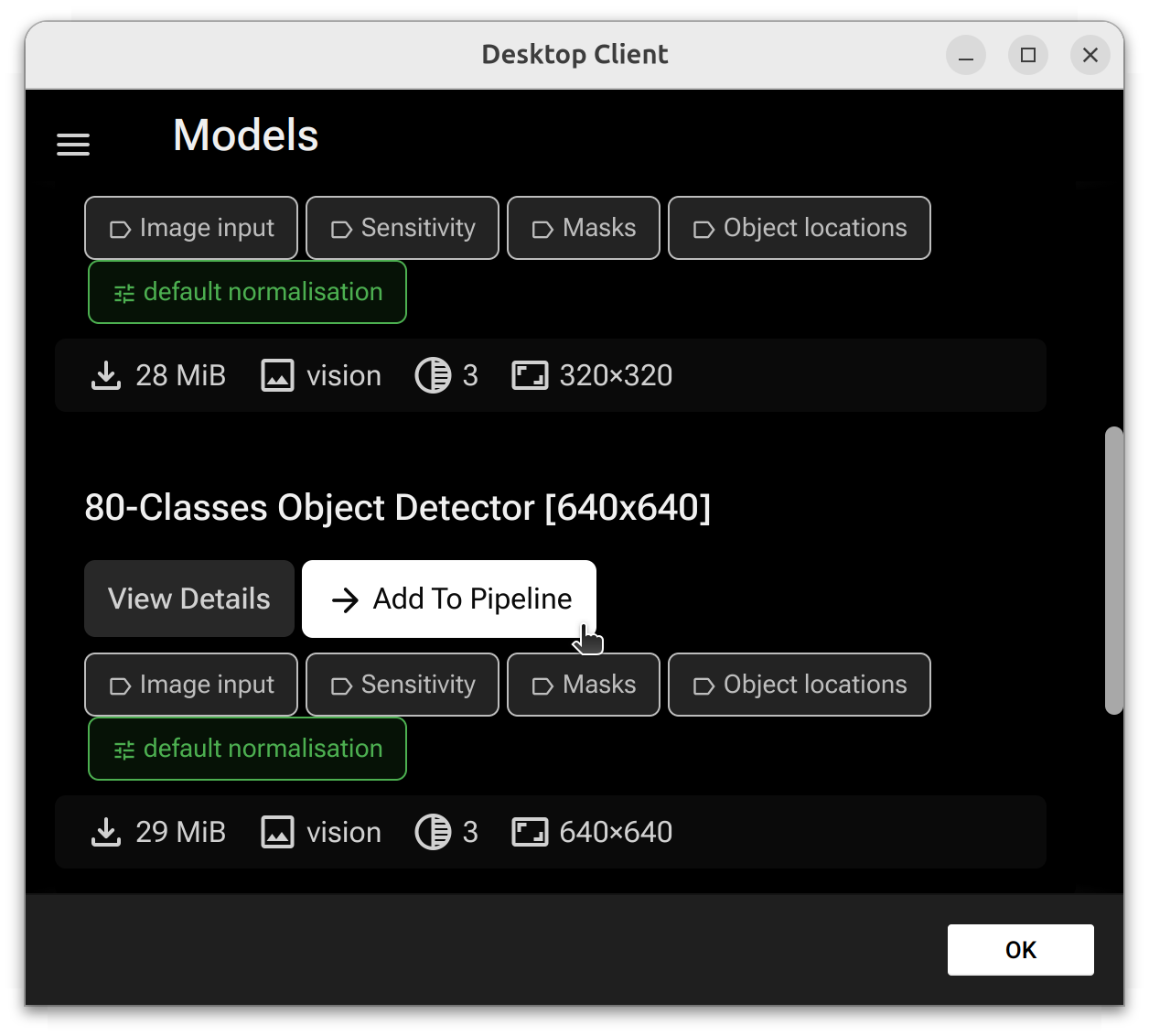 popup assign model