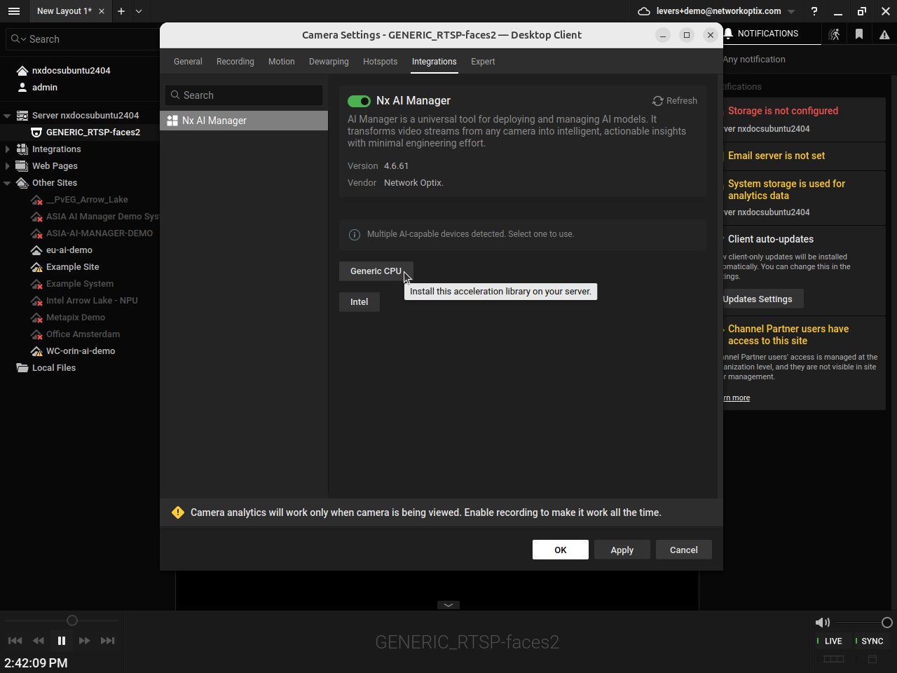 runtime selection intel