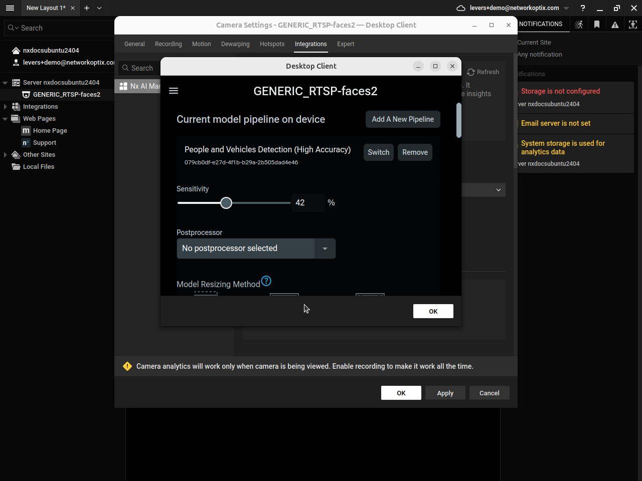 popup device pipelines