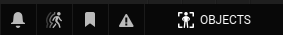 objects tab selected